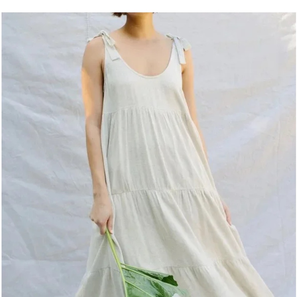 Linen Adelaide Dress. Rachel Pally
